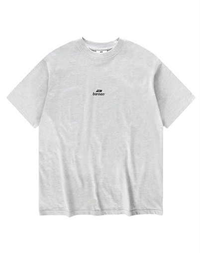 Bareen - Logo box Fit T-shirt - Cloudy Grey